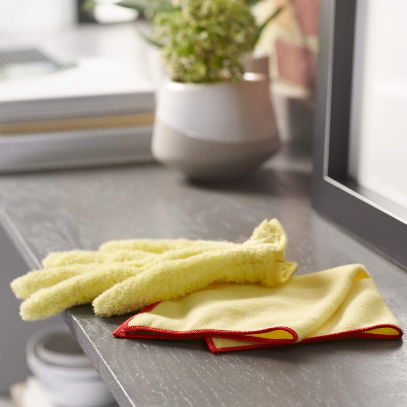 E-Cloth High Performance Dusting Glove, Microfiber Cleaning Cloth, Traps Dust, Pollen, Pet Fur, and Hair, Great for Wood and Leather Surfaces, Washable and Reusable, 1-Pack - Image 3